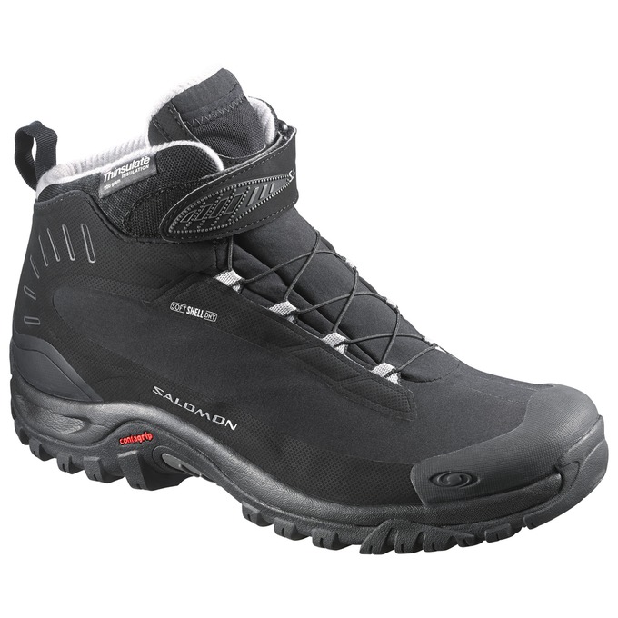 SALOMON DEEMAX 3 TS WP W Philippines - Women's Winter Boots - Black | 053469-URK